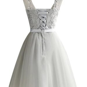 Women Lace Bridesmaid Dress Sleeveless Embroidered Mesh Tulle Slim Elegant Ladies Party Wedding Formal Dress pekdi