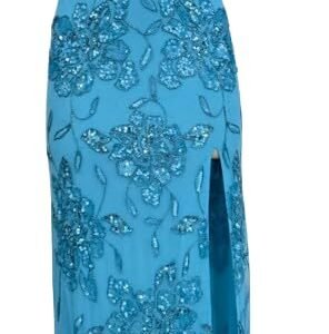 Women's One Shoulder Satin Bridesmaid Dresses Long Mermaid Prom Dresses Ruched Formal Evening Gowns with Train