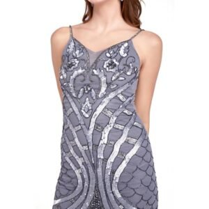 Luxurious Fashion Handworked Embroidery Mermaid Evening Prom Dress | Evening Party Prom Dress with Slit