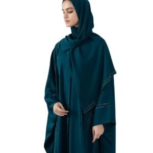 Loose Fit and Free Size Maternity Nursing Kaftan Abaya with Feeding Zip |Breast Feeding Dress With Good Material