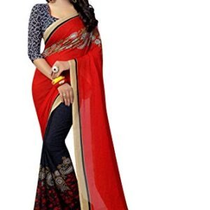 Royal Silk Sari Heavy Blouse & Border Indian Wedding Women Saree Party Special Muslim Bride Dress