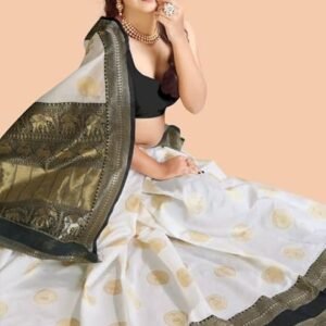 Traditional Indian Saree for Women, Ethnic Wear, Wedding Party Attire