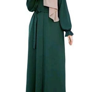 Abaya Burqa Dress's for Women Stitched Burkha | Casual Wear Abaya Burqa(Teal Blue)