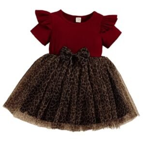 Girls Dress(Red)