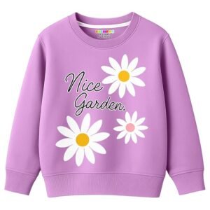 Girls Regular Fit Winterwear Sweatshirt
