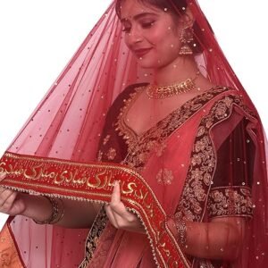 Women's Self Design Net Dupatta