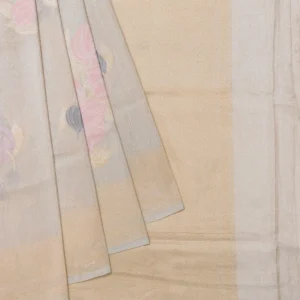 Silver Banaras Katan Tissue saree