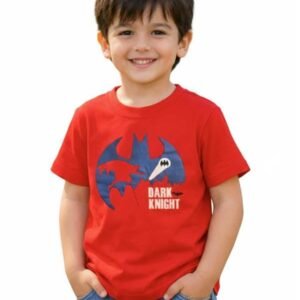 Kids Cotton T-Shirt for Boys(Red)