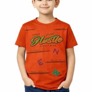 Boys Printed T-Shirt | Lyocell Fabric | Soft & Breathable | Casual Wear for Kids