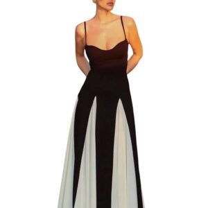 Women's Crepe Fit and Flare Dress